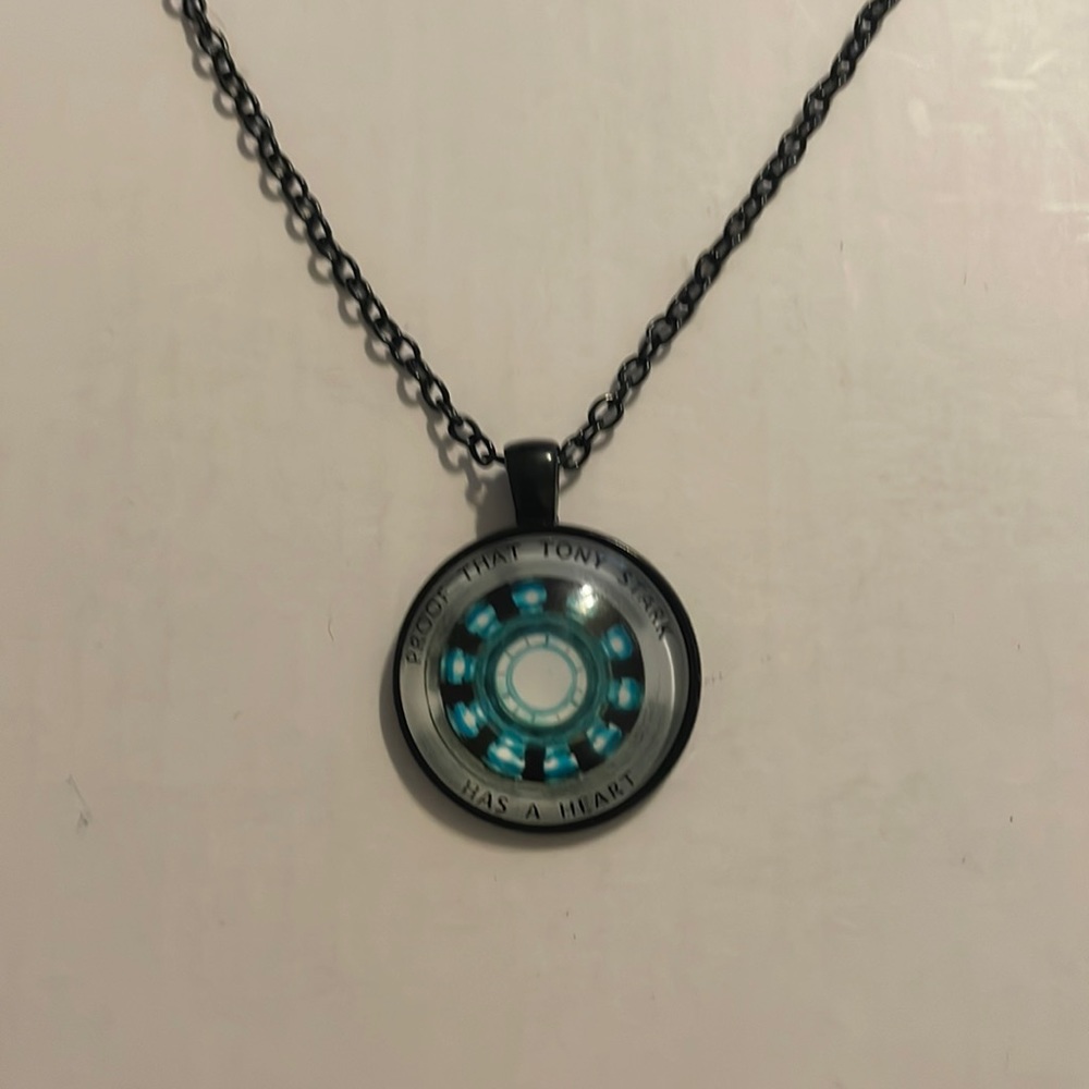 Iron man necklace